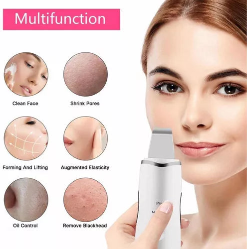 Limpiador Facial Ultrasónico (Ultrasonic cleaning skin)